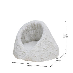 PetPals - Cat Bed Rose Cradle Plush
