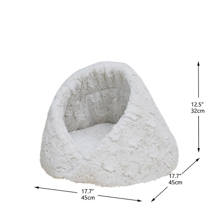 PetPals - Cat Bed Rose Cradle Plush
