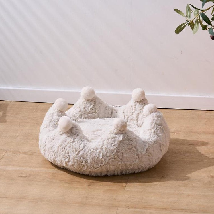 PetPals - Cat Bed Crown Plush