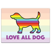 Dog Speak - Magnet Love All Dogs Rectangle