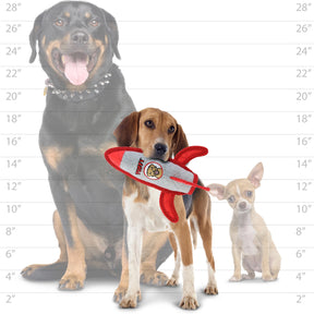 Tuffy Dog Toys - Tuffy Transportation Rocket