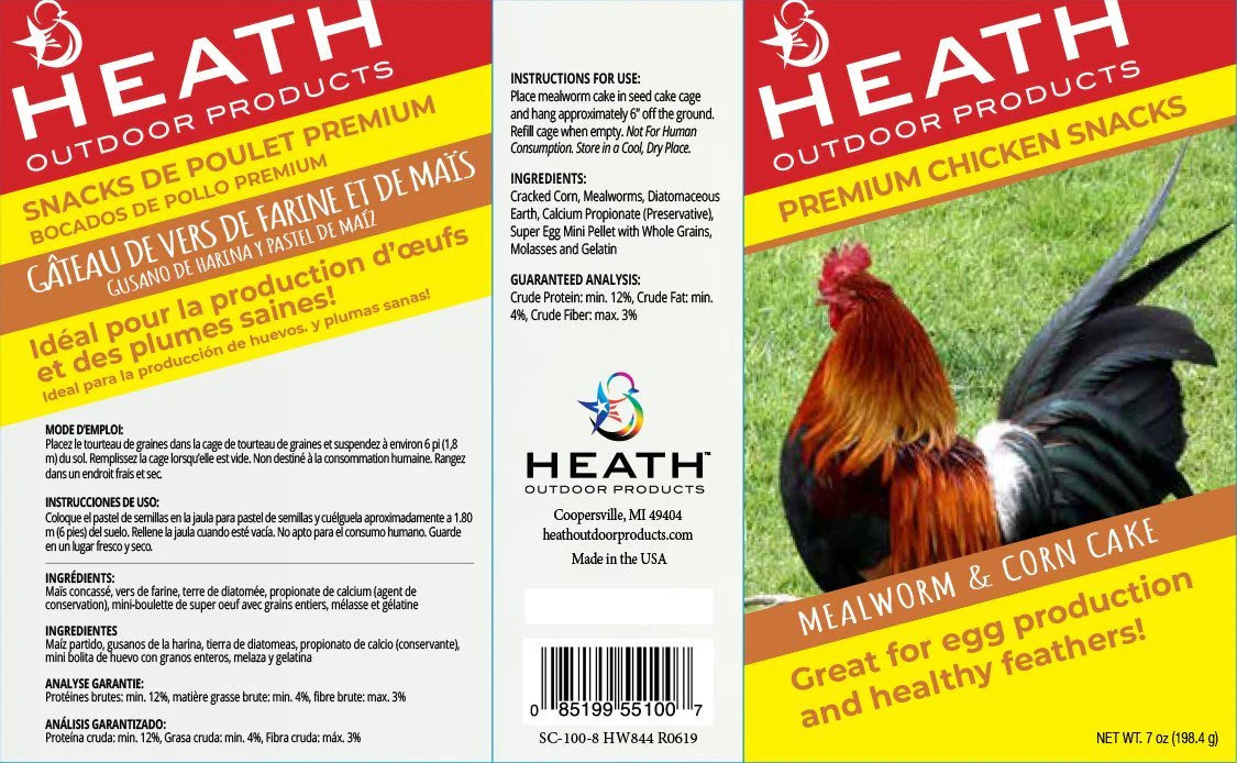 Chicken Cakes (Mealworm & Corn) - Southern Agriculture 