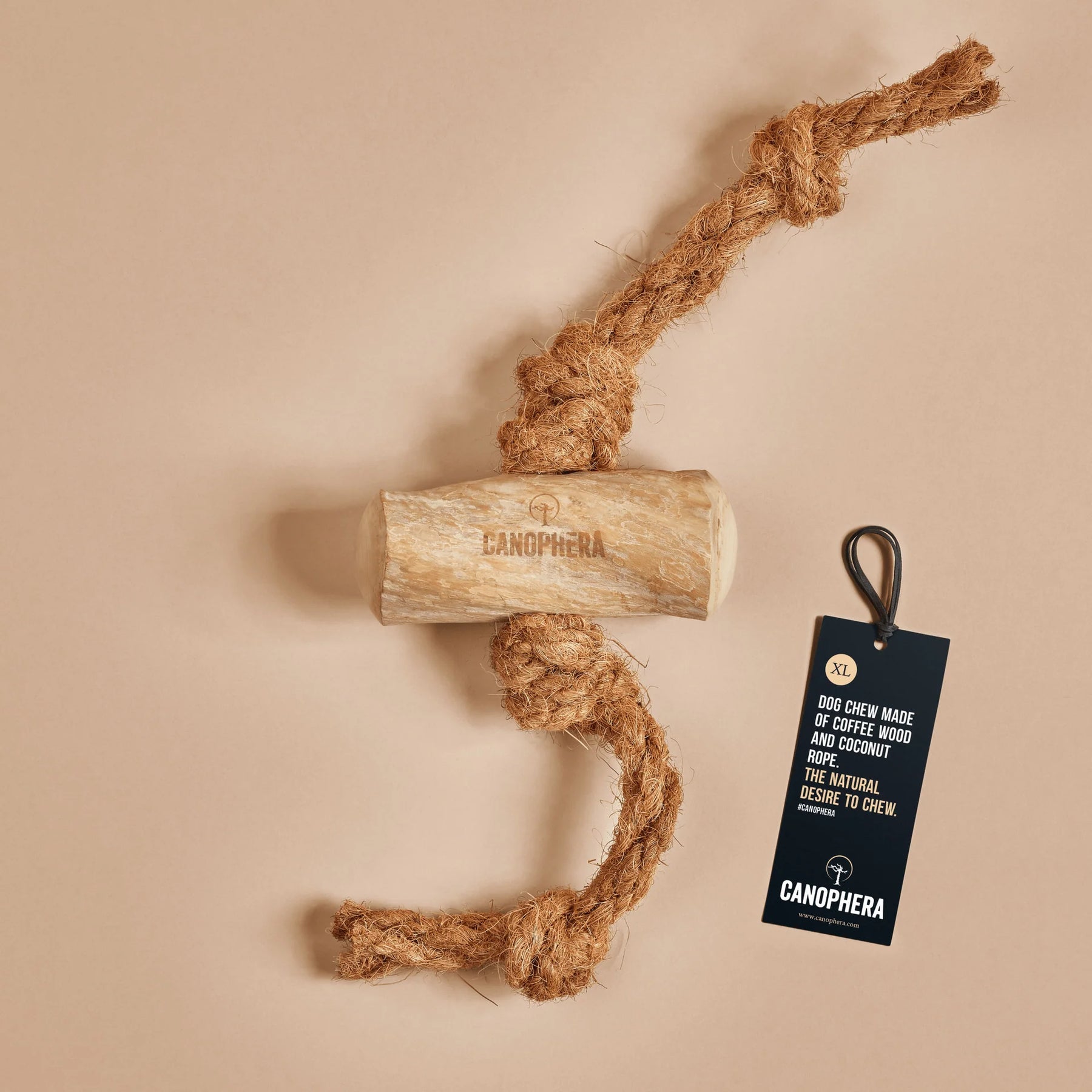 Canophera - Chew Stick Made Of Coffee Wood & Coconut Rope