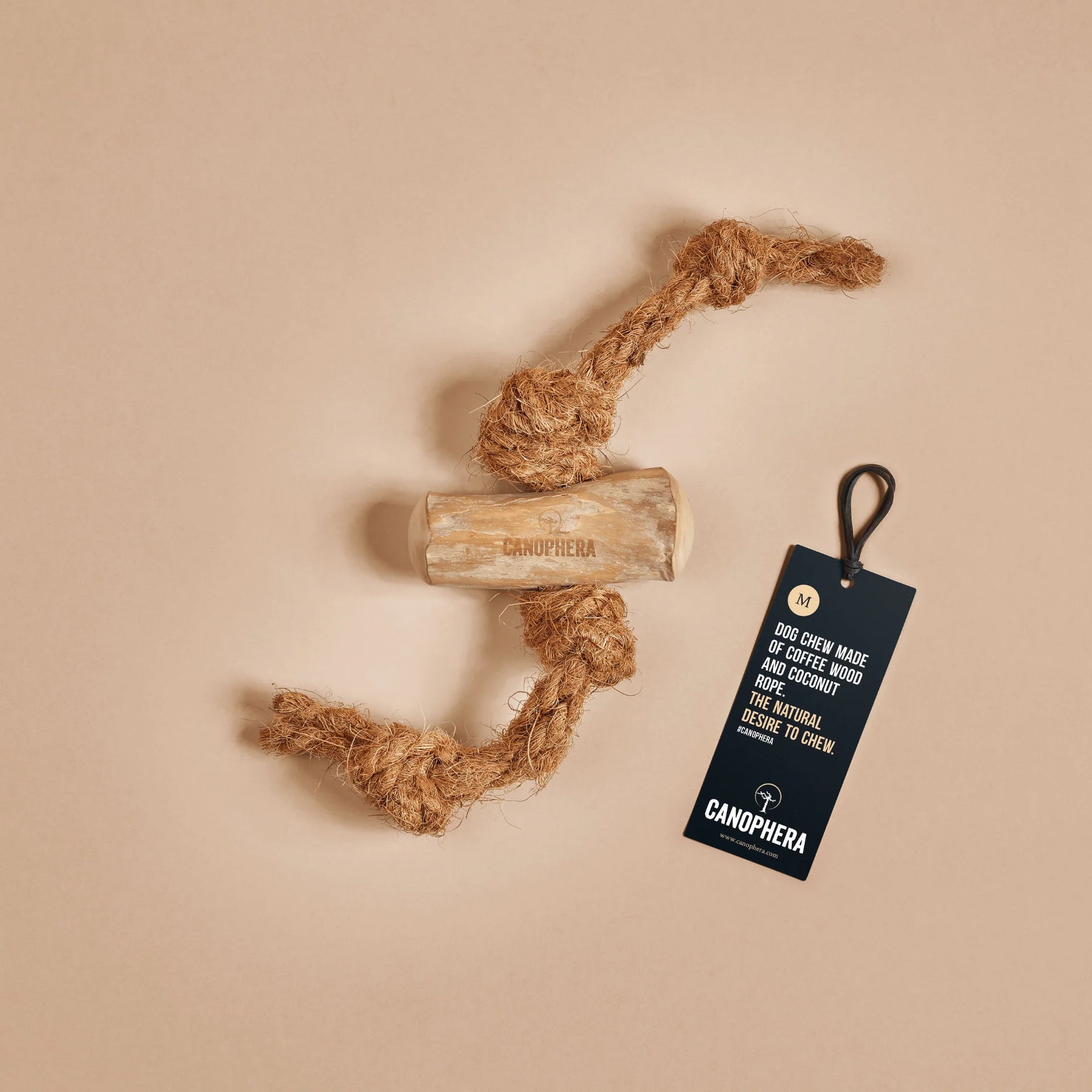 Canophera - Chew Stick Made Of Coffee Wood & Coconut Rope