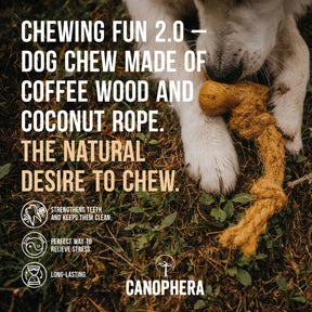 Canophera - Chew Stick Made Of Coffee Wood & Coconut Rope