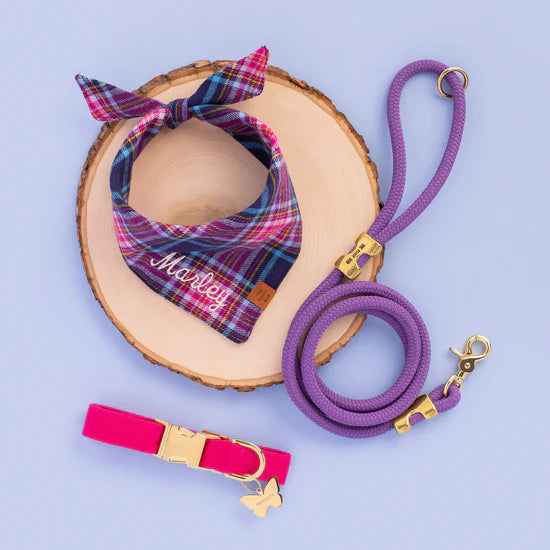 The Foggy Dog - Bandana Dog Camilla Plaid Flannel Fall