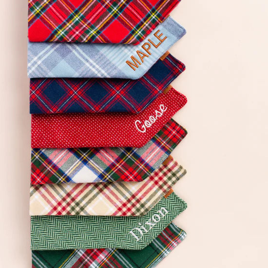 The Foggy Dog - Bandana Tartan Plaid Flannel