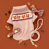 The Foggy Dog - Dog Sweater Squirrel Cable Knit