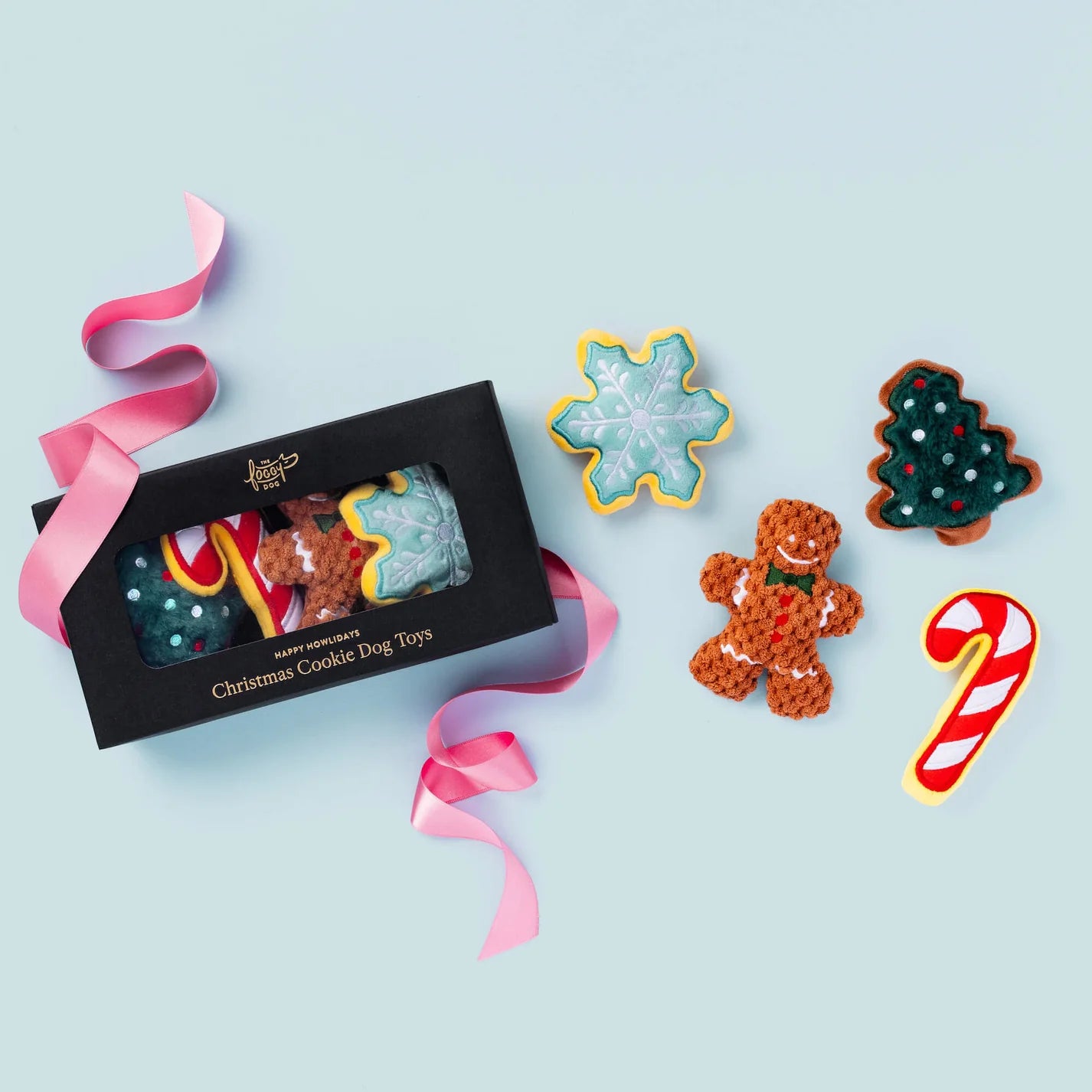 The Foggy Dog - Dog Toy Christmas Cookies