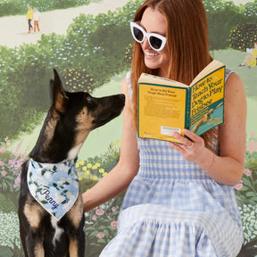 Foggy Dog - Bandana Dog Rifle Paper Co. x TFD Vintage Blossom