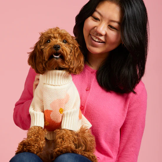 The Foggy Dog - Dog Sweater In Bloom Spring