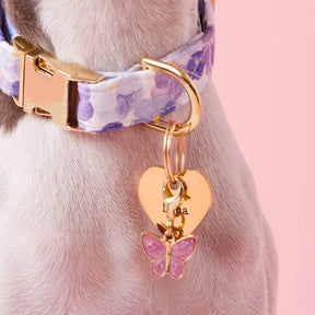 The Foggy Dog - Collar Charm Butterfly