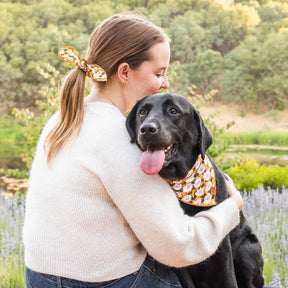The Foggy Dog - Bandana Dog Goldenflowers