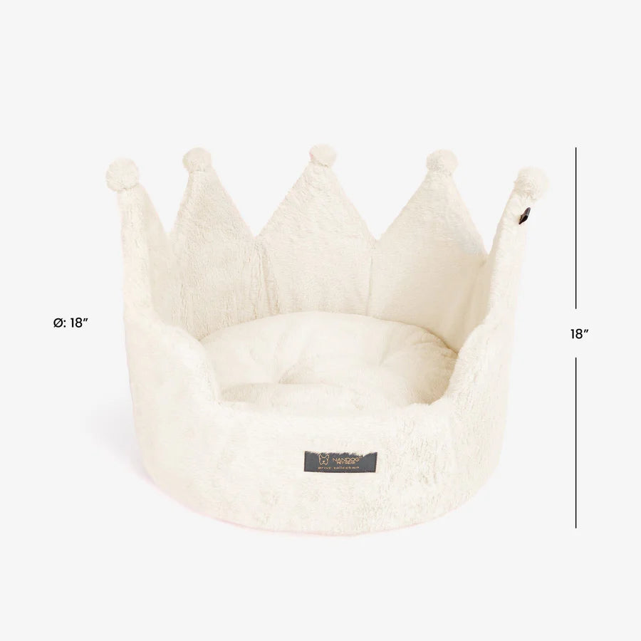 Nandog Pet Gear - Crown Dog & Cat Fun Bed Cloud