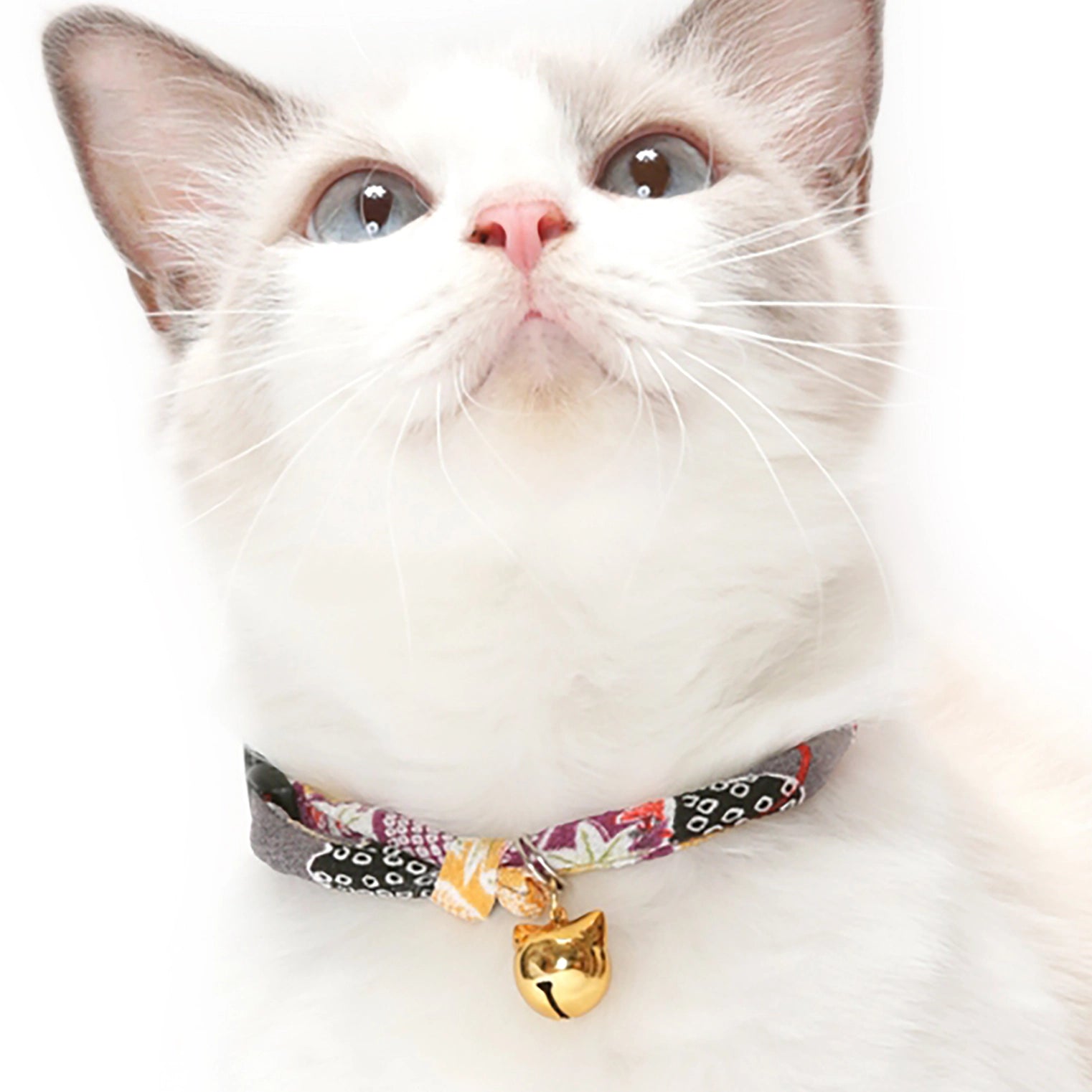 Moon-X USA - Cat Collar Chirimen Fireworks