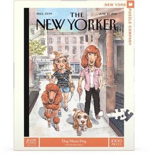 New York Puzzle Co. - Dog Meets Dog