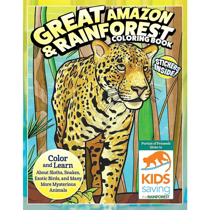 Wellspring- Coloring Book - Great Amazon & Rainforest