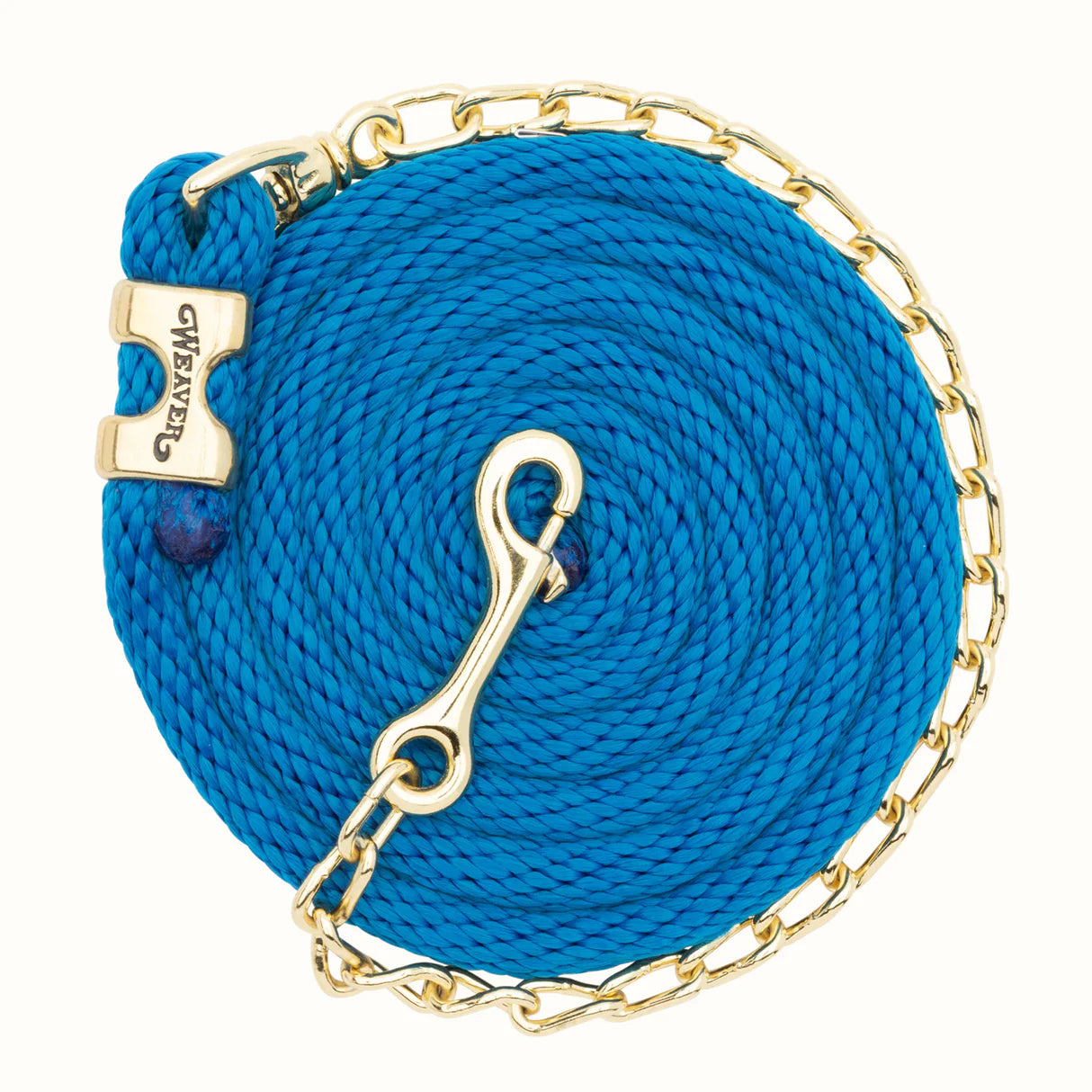 Weaver Leather - Poly Lead Rope with Brass Plated Swivel Chain