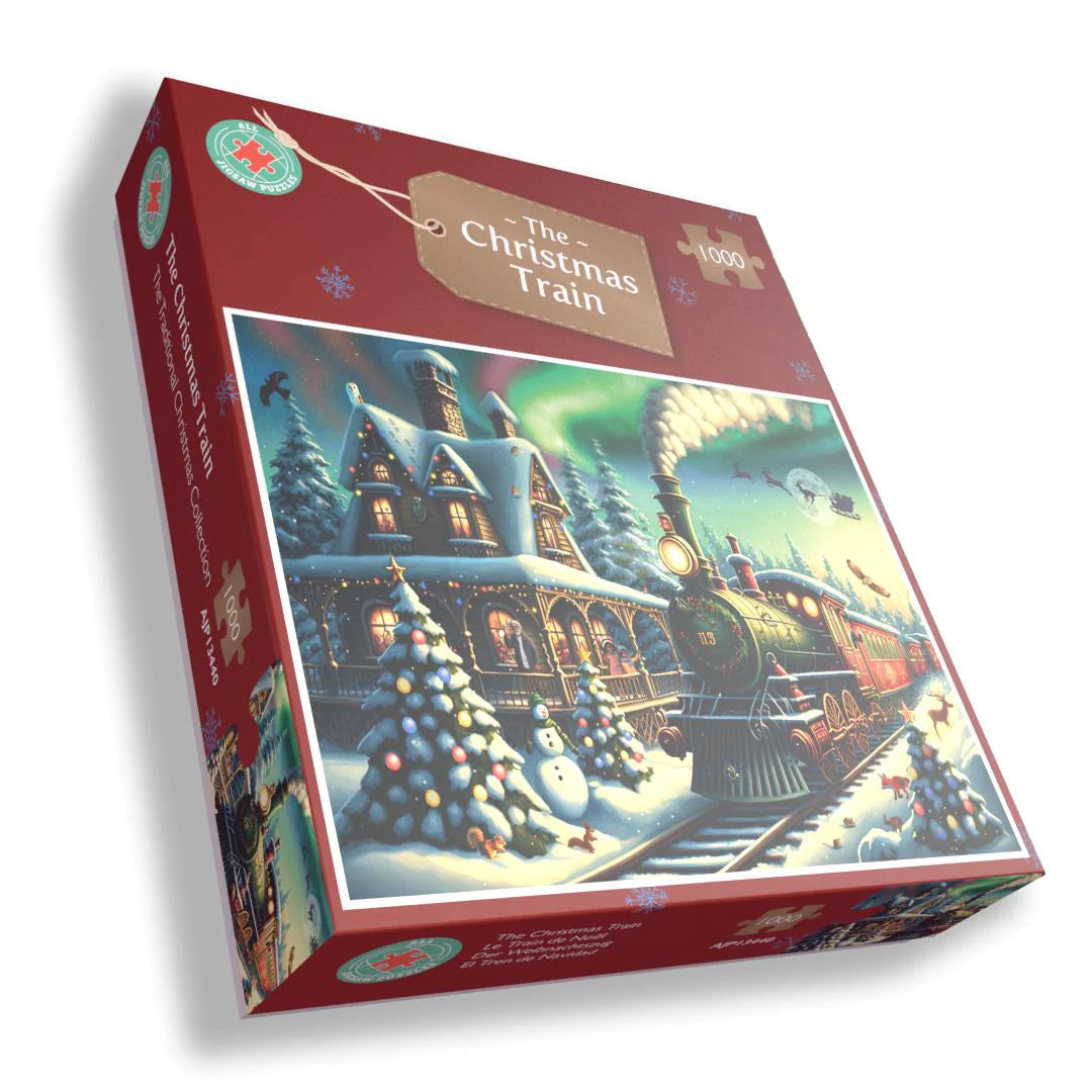 All Jigsaw Puzzles - The Christmas Train Puzzle