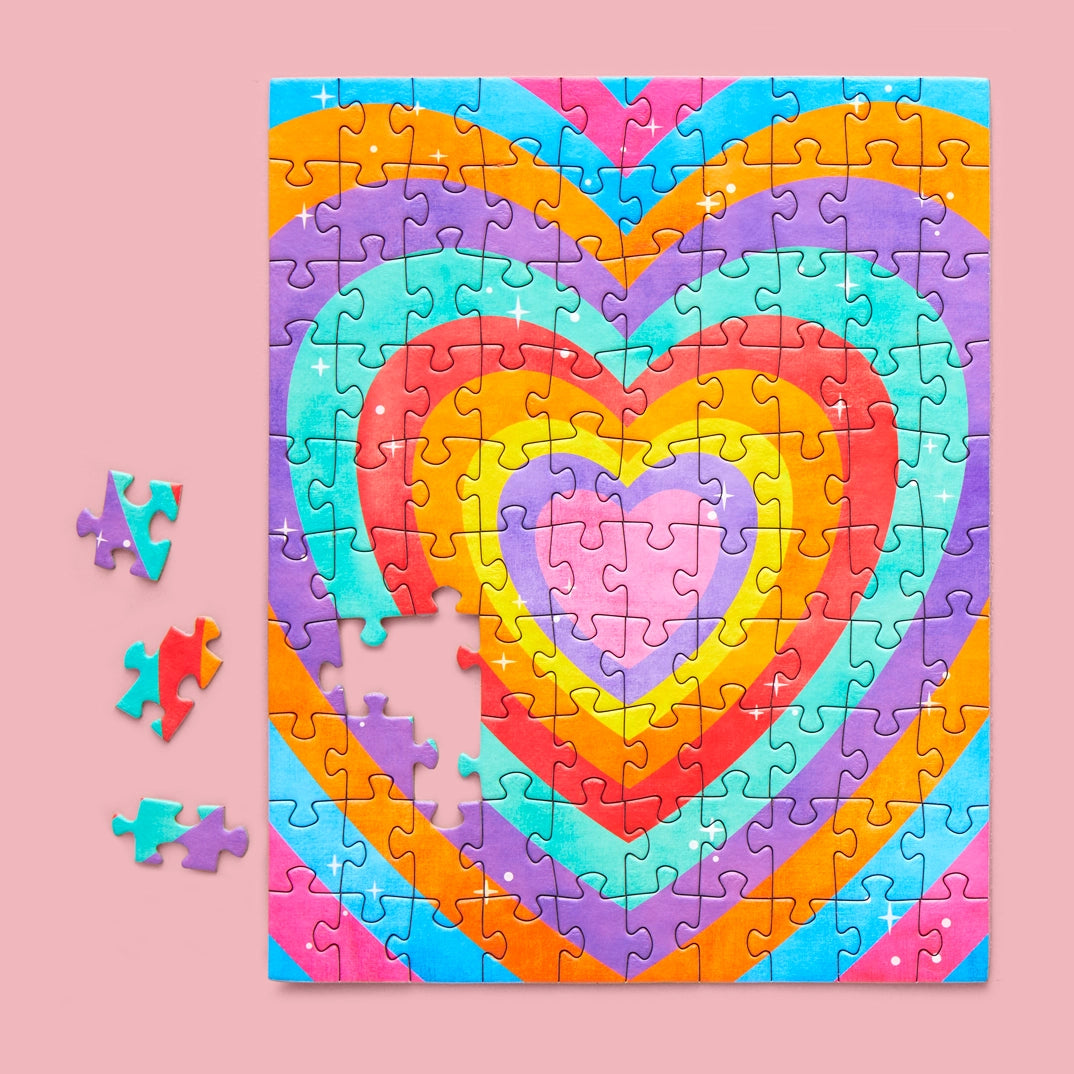 WerkShoppe- Puzzle Velvet Hearts