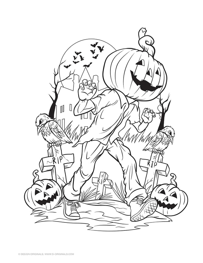 Wellspring- Coloring Book - Creepy Things