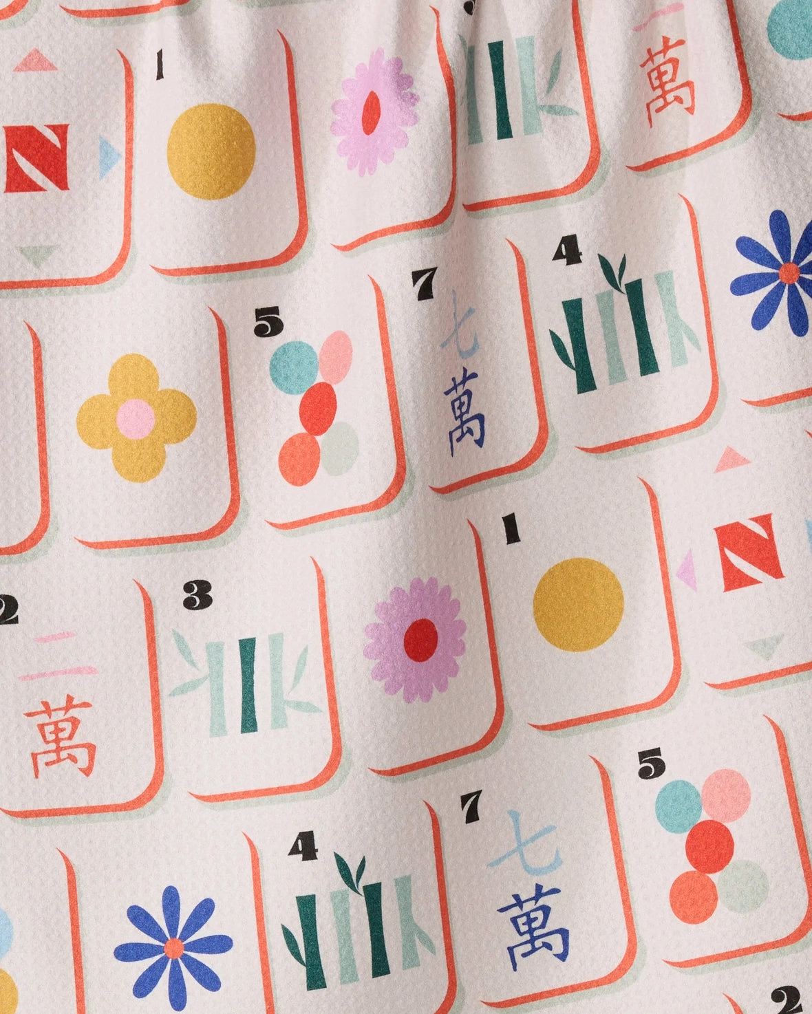 Geometry - Tea Towel Tile Toss