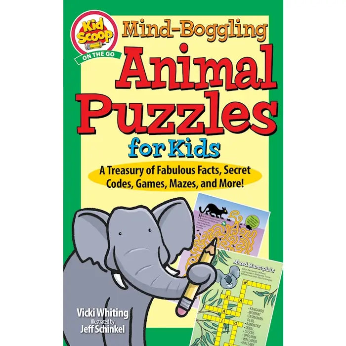 Wellspring- Activity Book - Mind Boggling Puzzles for Kids