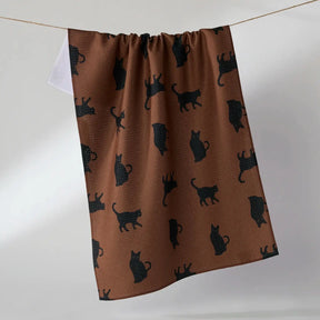 Geometry - Tea Towel Witch's Cat