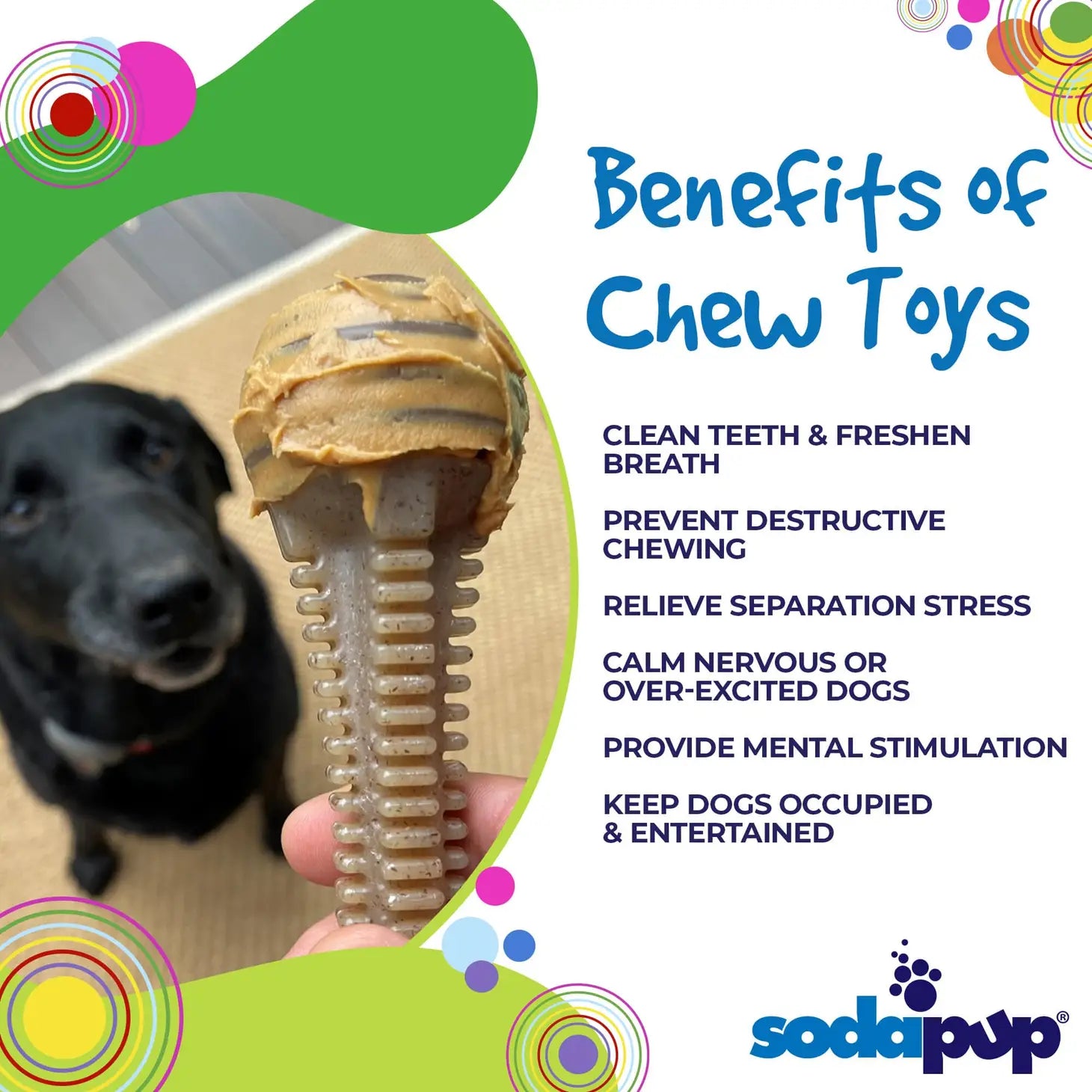 Honey Bone Dental Tower Ultra Durable Nylon Dog Chew Toy - Southern Agriculture 