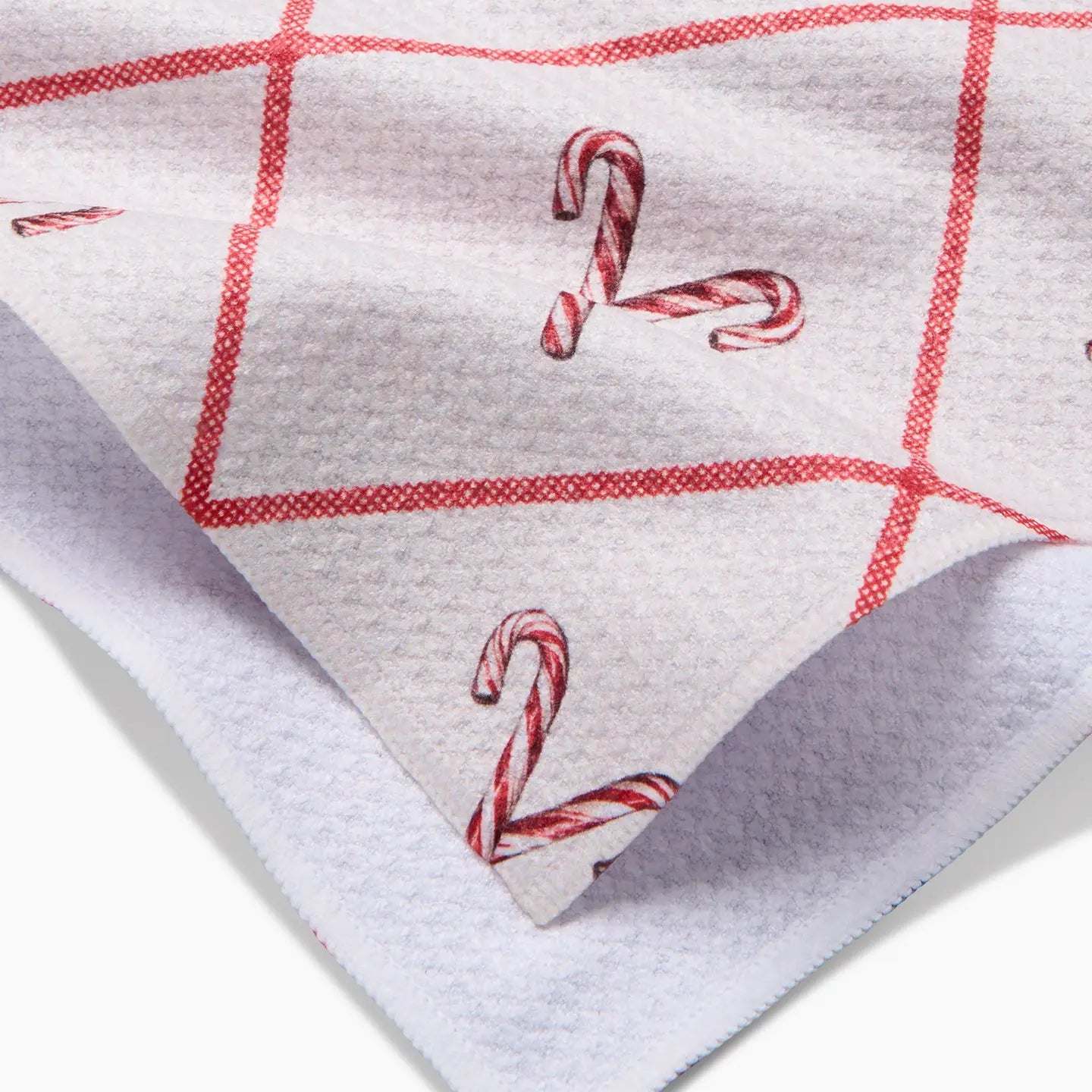Geometry - Tea Towel Festive Candy Canes