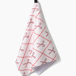 Geometry - Tea Towel Festive Candy Canes