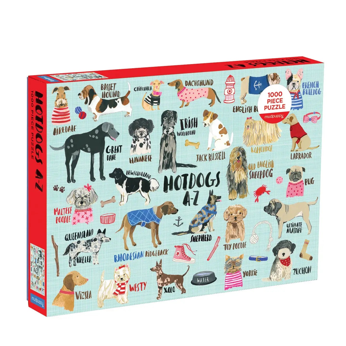 Chronicle-Hachette Book - Puzzle Hot Dogs A-Z