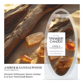 Yankee Candle - Wax Melt Amber & Sandalwood