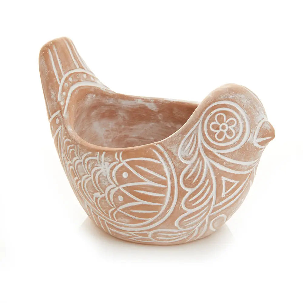 Serrv International - Large Bird Planter