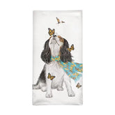 Mary Lake Thompson - Towel Spaniel Butterflies
