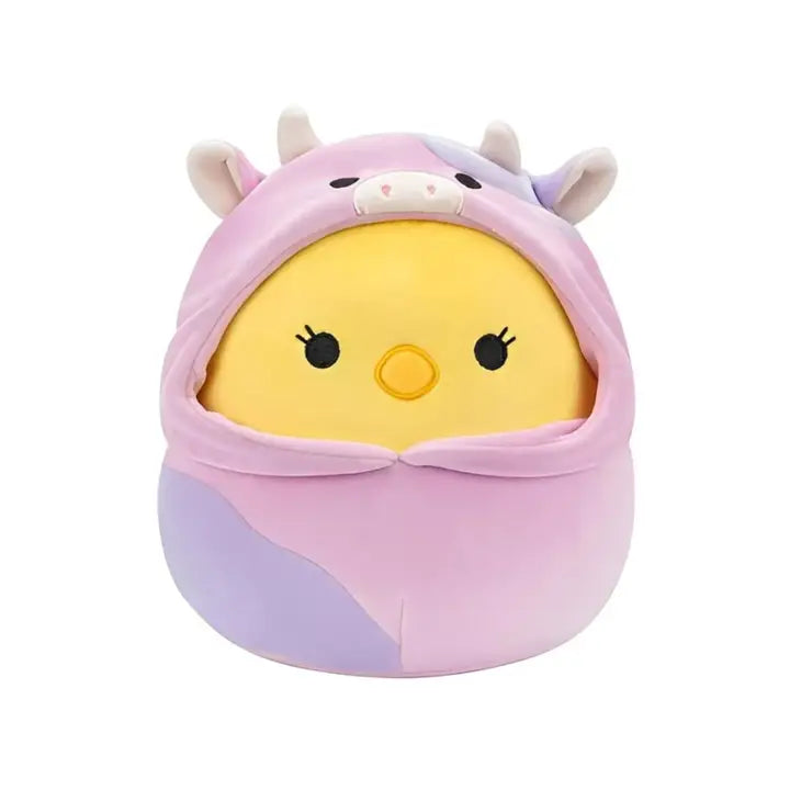Authentic Street Signs - Squishmallow Plush Aimee Chick Cow Costume