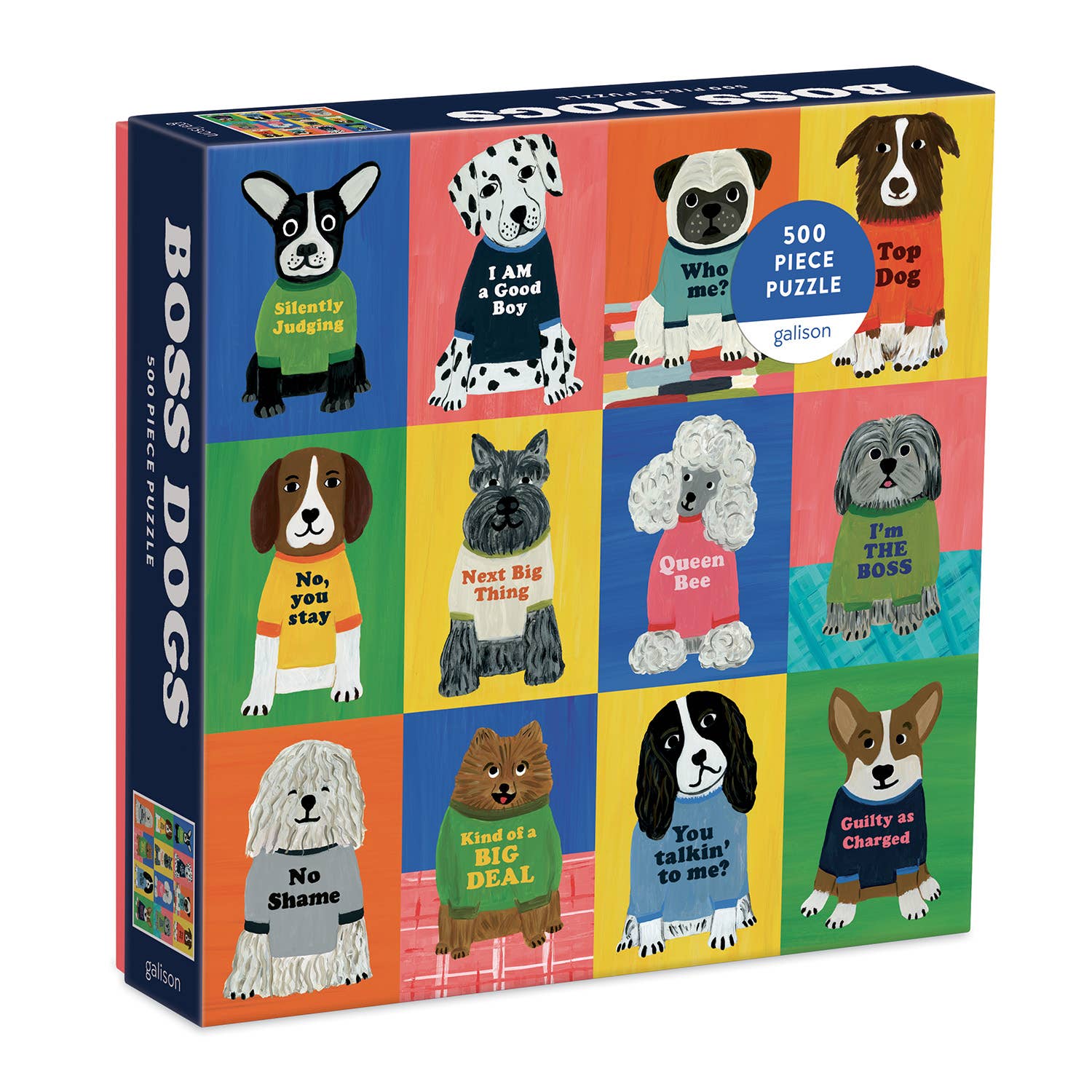 Chronicle-Hachette Book - Puzzle Boss Dogs