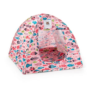 Triple T Studios - Cat Tent Cotton Canvas Popup
