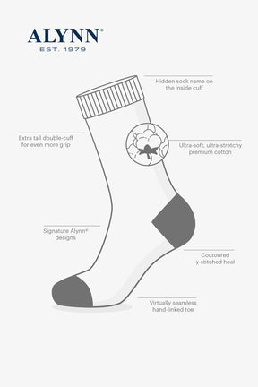 Wild Attire Alynn Socks Shark Attack