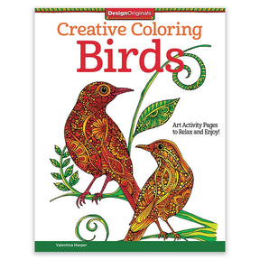 Wellspring- Coloring Book - Creative Coloring Birds