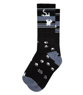 Gumball Poodle - Socks Cat Upside Down White