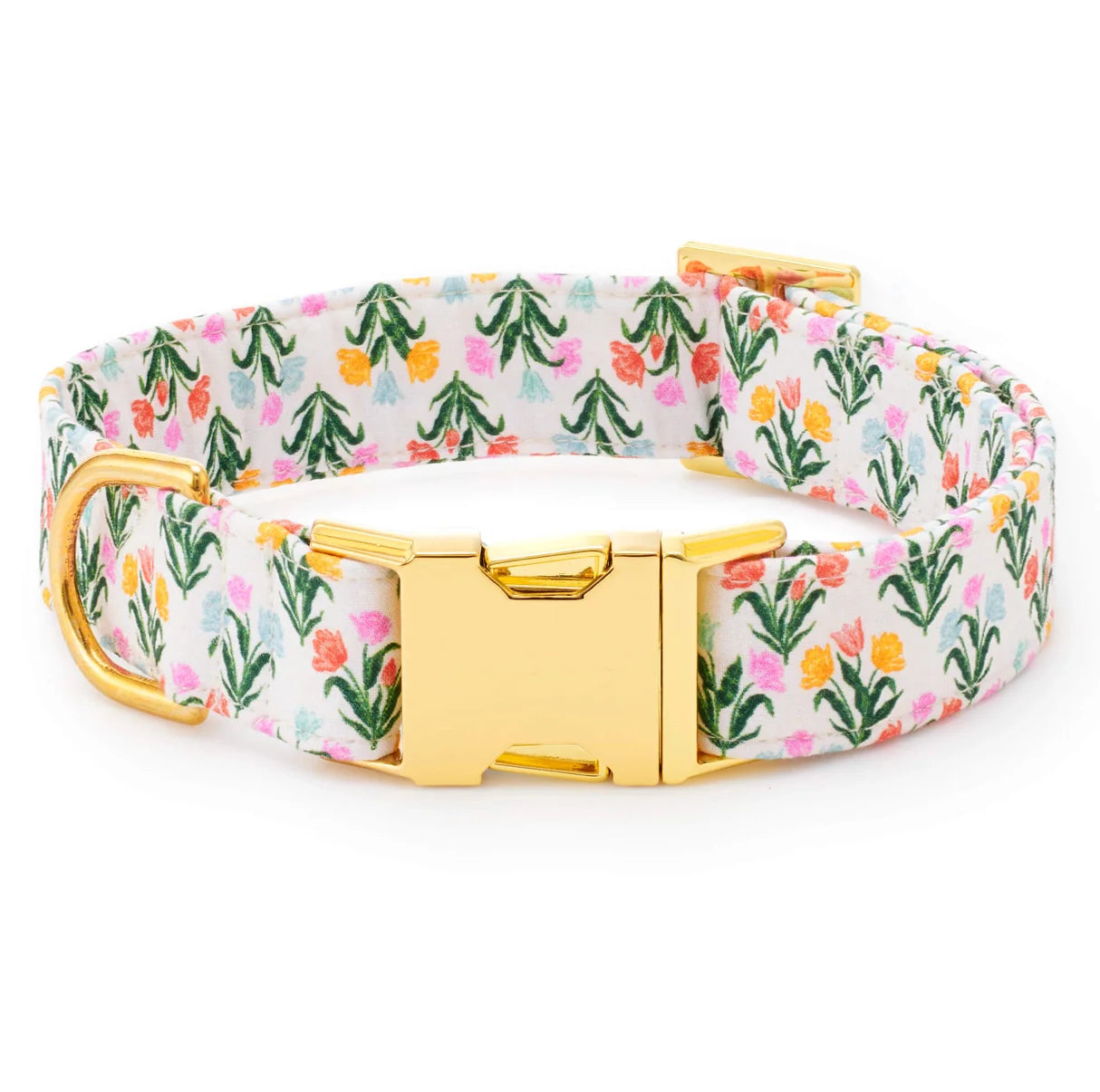 The Foggy Dog - Dog Collar Rifle Paper Co. X TFD Tulips Spring