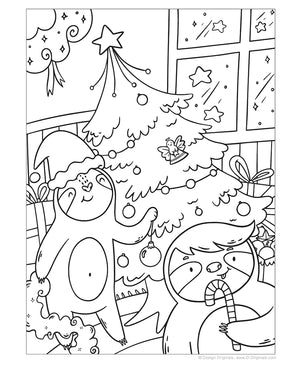 Wellspring- Coloring Book - Sloths