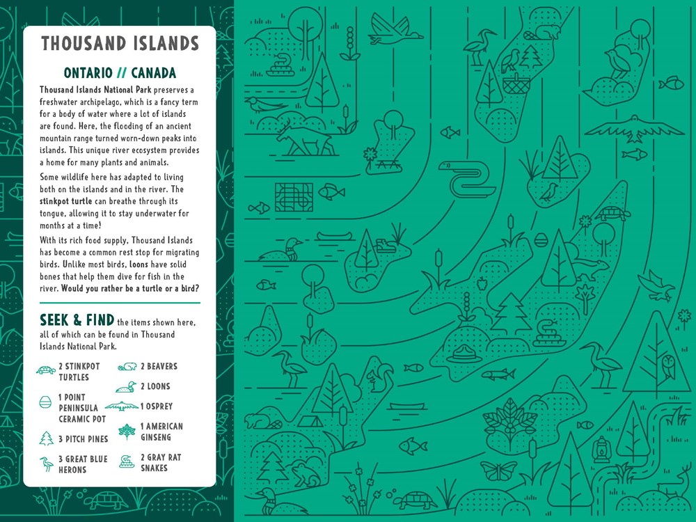 Gibbs Smith - Seek & Find National Parks