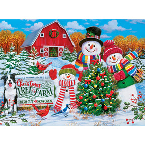 MasterPieces - Puzzle Season's Greetings 500 Piece 4 Pack