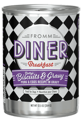 Fromm - Diner Breakfast Betty's Biscuits & Gravy Dog Food Can