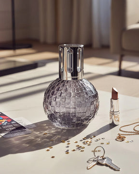 Maison Berger - Lampe Disco Grey + 250ml Pure White Tea