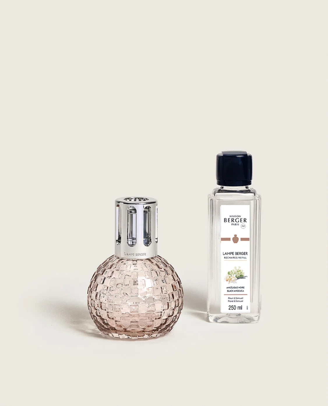 Maison Berger - Lampe Disco Pink + 250ml Black Angelica
