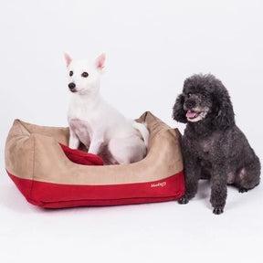 Blueberry Pet - Color-Block Premium Microsuede Dog Bed Cover