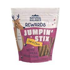 Natural Balance - Limited Ingredient Diets Jumpin’ Stix Venison & Sweet Potato Formula Dog Treats - Southern Agriculture 